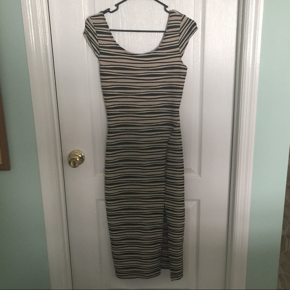 Slit dress